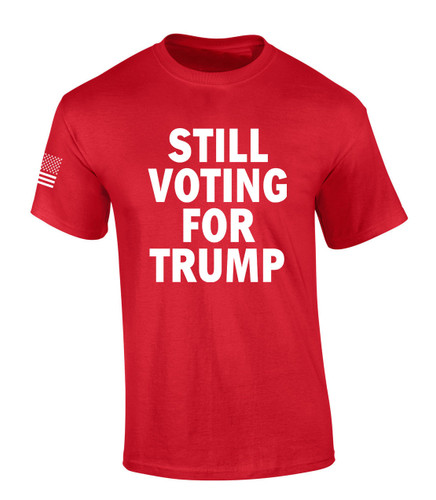 Trenz Shirt Company Mens Trump Tshirt MAGA AF Short Sleeve T-shirt